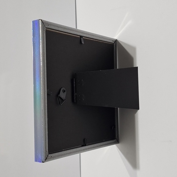 Chubby Northern Red Cardinal‎ Bird Watercolor Iridescent Framed Art Print - Picture 4 of 6